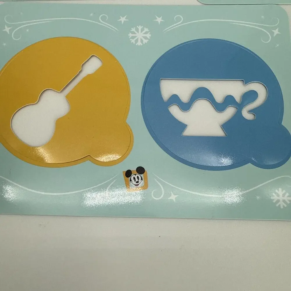 Walt Disney World Annual Passholder 2024 Recipe Cards and Food Stencils NEW